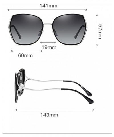 Polarized Large-Frame Sunglasses for Men and Women Shading Driving Sunglasses (Color : B, Size : Medium) Medium F $17.86 Desi...