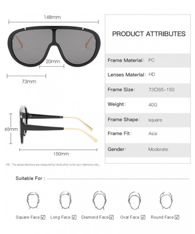 Fashion Driving Riding Men and Women Sunglasses Outdoor Sports (Color : C, Size : 1) 1 F $12.44 Sport