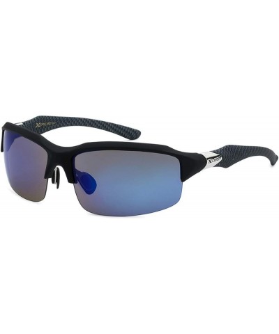 Men's Sport Sunglasses Black/Carbon Fiber $7.27 Sport