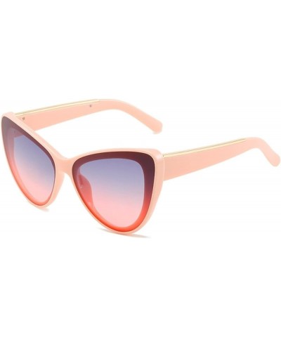 Cat Eye Fashion Hip-hop Men and Women Wear and Decorative Sunglasses (Color : 4, Size : 1) 1 6 $14.15 Designer