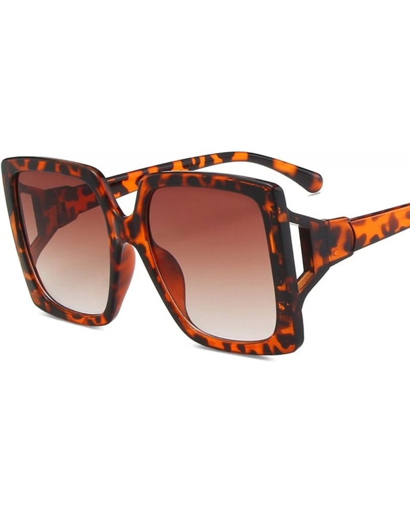 Fashion Large Frame Square Retro Men And Women Outdoor vacation Decorative Sunglasses C $12.31 Designer