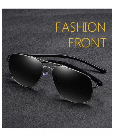 Metal Men Driving Sunglasses Retro Outdoor Vacation Trendy UV400 Sunglasses Gift E $15.45 Designer