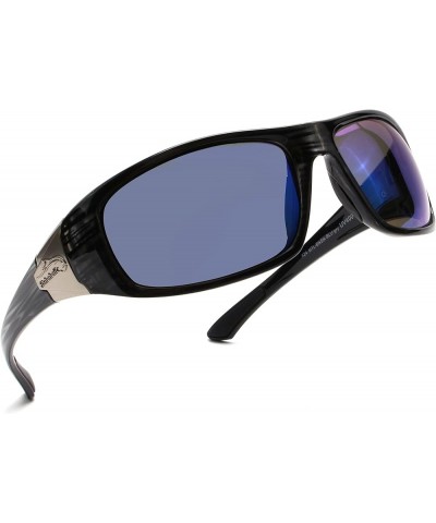 Polarized Fishing Sunglasses UV400-9 Colors Fishing Gift Men Women Blue Mirror Blue Mirror $12.30 Rectangular