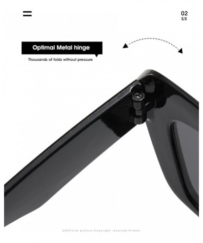 Cat Eye Wide Leg Sunglasses for Men and Women Fashion Retro Decorative Sunglasses (Color : A, Size : 1) 1A $14.88 Designer