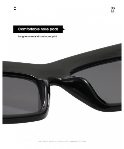 Cat Eye Wide Leg Sunglasses for Men and Women Fashion Retro Decorative Sunglasses (Color : A, Size : 1) 1A $14.88 Designer