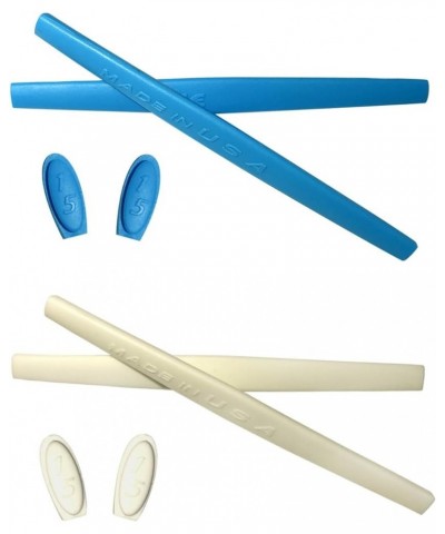 Replacement Silicone Leg Set For Oakley Mars Ear socks Rubber Kit Blue+white Blue+White $14.50 Butterfly