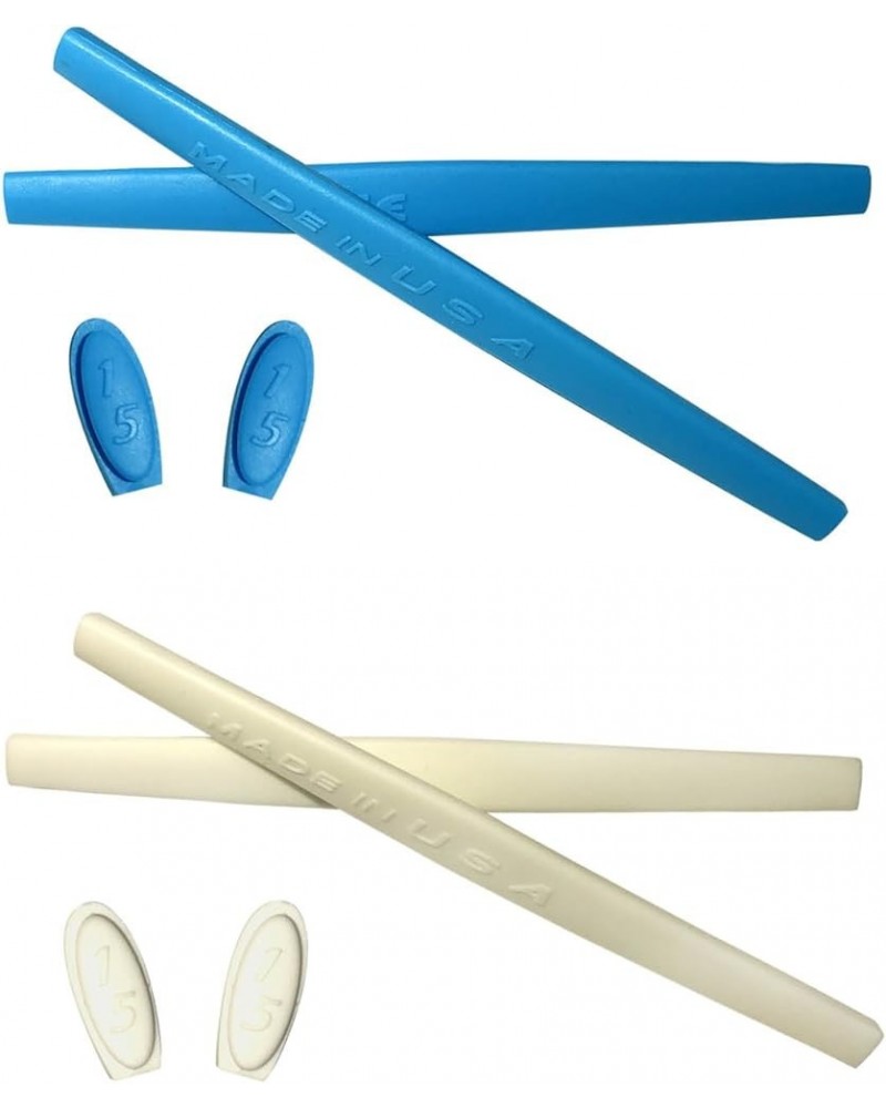 Replacement Silicone Leg Set For Oakley Mars Ear socks Rubber Kit Blue+white Blue+White $14.50 Butterfly