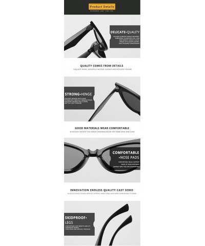 Cat Eye Retro Outdoor Vacation Outdoor vacation Sunglasses For Men And Women E $16.76 Designer