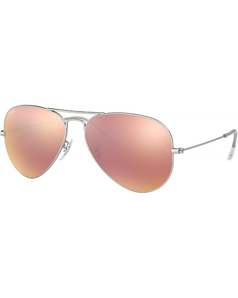 Ray Ban Women's RB3025 019/Z2 Silver/copper flash, Aviator 58mm Sunglasses $74.36 Pilot