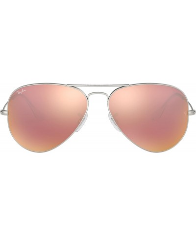 Ray Ban Women's RB3025 019/Z2 Silver/copper flash, Aviator 58mm Sunglasses $74.36 Pilot