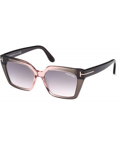 WINONA FT 1030 Beige Shaded/Grey Shaded 53/15/140 women Sunglasses $72.83 Wayfarer