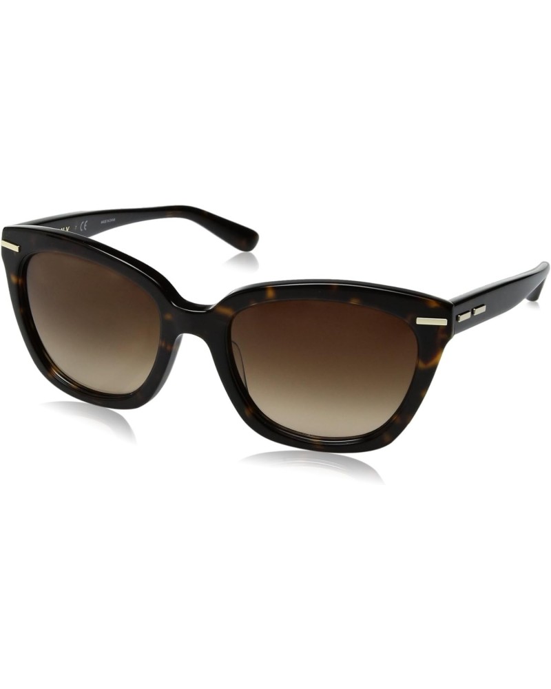 Women's Acetate Woman Sunglass Square, Dark Tortoise, 53 mm $43.22 Square