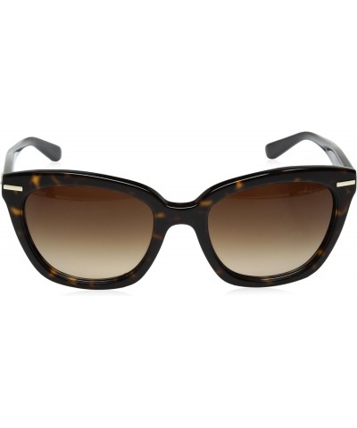 Women's Acetate Woman Sunglass Square, Dark Tortoise, 53 mm $43.22 Square