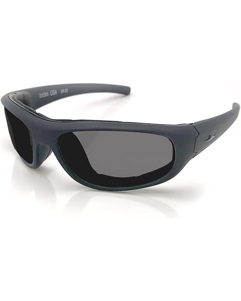 Sun Rider Standard Lens Sunglasses with Matte Black Frame Standard Grey $46.49 Designer