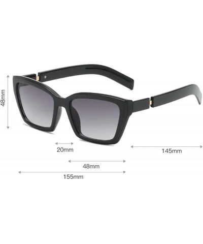 Small Frame Men's and Women's Sunglasses, Outdoor Holiday Driving Glasses (Color : F, Size : Medium) Medium A $13.69 Designer