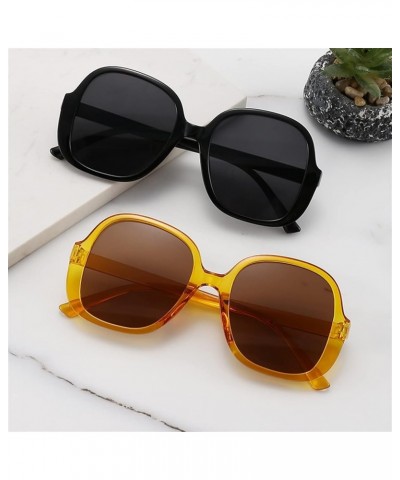 Woman Retro Big Frame Photo Decoration Sunglasses G $42.52 Sport