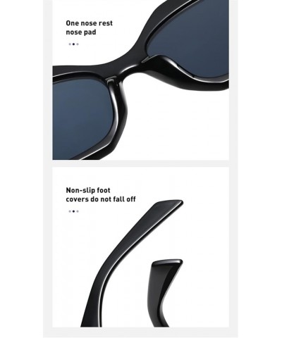 Men and Women Large Frame Fashion Sunglasses Outdoor Sun Shade Beach (Color : E, Size : Medium) Medium F $19.57 Designer