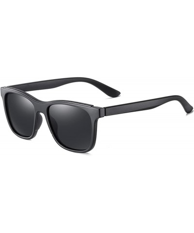 Polarized Retro Outdoor Driving Sunglasses Sunglasses Womens (Color : Grey, Size : Medium) Medium Gray $16.02 Designer