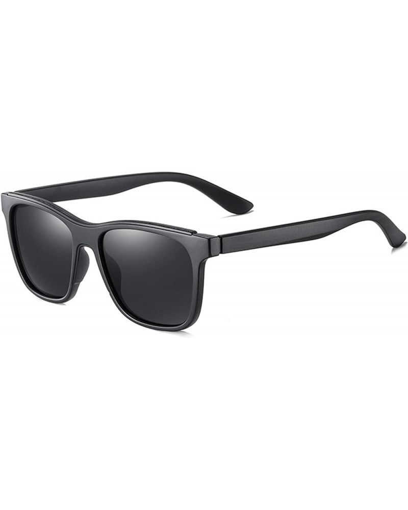 Polarized Retro Outdoor Driving Sunglasses Sunglasses Womens (Color : Grey, Size : Medium) Medium Gray $16.02 Designer