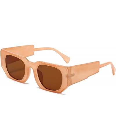 Small Frame Retro Mirror Outdoor Vacation UV400 Sunglasses for Men and Women (Color : I, Size : 1) 1 H $12.37 Designer