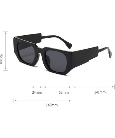 Small Frame Retro Mirror Outdoor Vacation UV400 Sunglasses for Men and Women (Color : I, Size : 1) 1 H $12.37 Designer