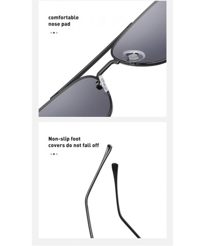 Fashion Metal Men and Women Sunglasses Women Outdoor Vacation Sunshade Driving (Color : E, Size : Medium) Medium D $16.63 Des...