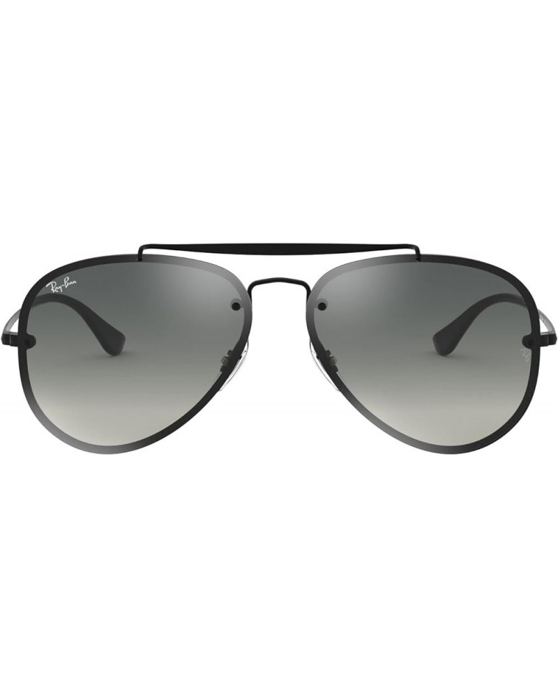 Rb3584n Blaze Aviator Sunglasses Demi Gloss Black/Grey Gradient Dark Grey $71.98 Aviator