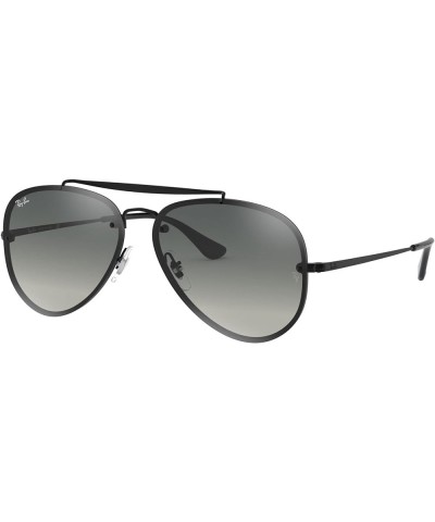 Rb3584n Blaze Aviator Sunglasses Demi Gloss Black/Grey Gradient Dark Grey $71.98 Aviator