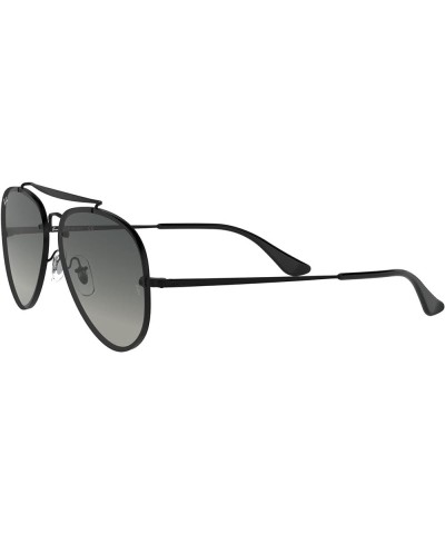 Rb3584n Blaze Aviator Sunglasses Demi Gloss Black/Grey Gradient Dark Grey $71.98 Aviator