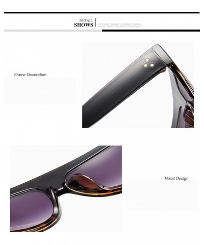 Large Frame Woman Cat Eye Outdoor Vacation Driving Sunglasses Gift (Color : F, Size : 1) 1 F $20.04 Designer