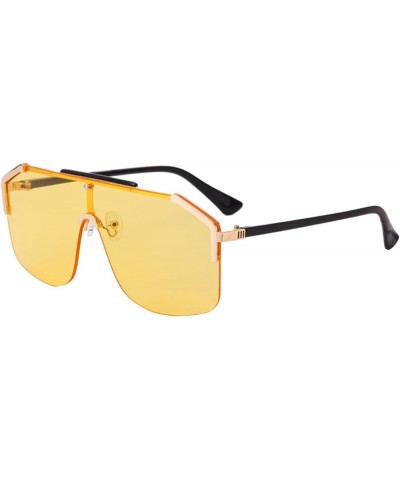 Female Fashion Sunshade Sunglasses Outdoor Vacation Sunshade Decorative Glasses (Color : E, Size : Medium) Medium D $17.08 De...