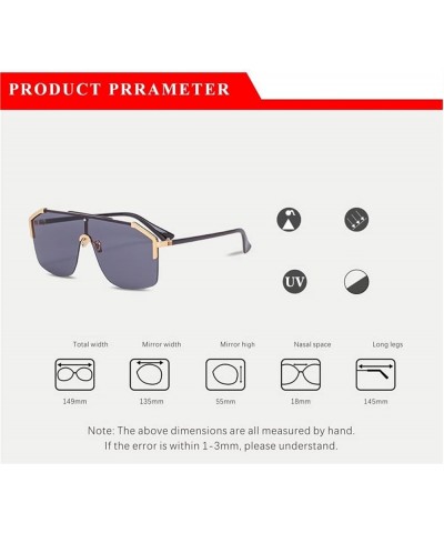 Female Fashion Sunshade Sunglasses Outdoor Vacation Sunshade Decorative Glasses (Color : E, Size : Medium) Medium D $17.08 De...