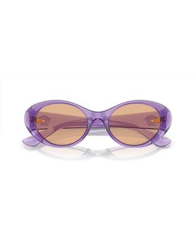 Woman Sunglasses Black Frame, Dark Grey Lenses, 53MM Purple Transparent $45.87 Cat Eye