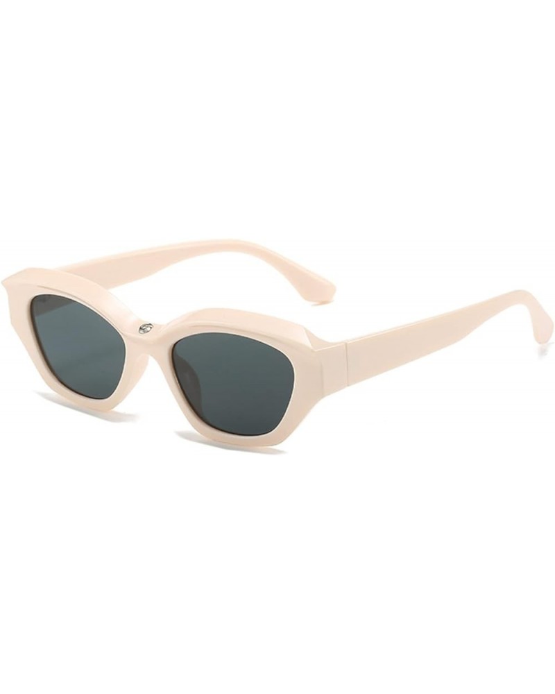 Simple Cat Eye Female Men And Women Sunglasses Outdoor Vacation Trendy UV400 Sunglasses Gift F $16.61 Cat Eye