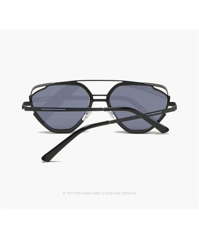 Metal Retro Punk Men and Women Decorative Sunglasses (Color : G, Size : 1) 1 G $12.86 Designer