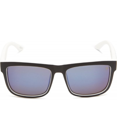 Optic Discord Square Sunglasses, White Wall/Grey & Blue Spectra, 57mm $58.48 Square