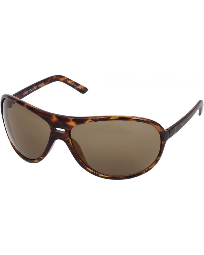 Qtqgoitem Lady Plastic Full Frame Single Bridge Uni Lens Sunglasses Brown (Model: 150 276 06d ae6 4d5) $11.13 Designer