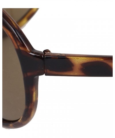 Qtqgoitem Lady Plastic Full Frame Single Bridge Uni Lens Sunglasses Brown (Model: 150 276 06d ae6 4d5) $11.13 Designer