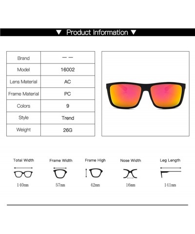 Men and Women Retro Fashion Sunglasses Outdoor Beach Party Decoration Driving Sunglasses (Color : C, Size : 1) 1 E $14.49 Des...