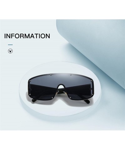 Men and Women Large Frame Fashion Sunglasses Vacation Beach Decorative Sunglasses Gift (Color : 2, Size : 1) 1 8 $14.49 Designer