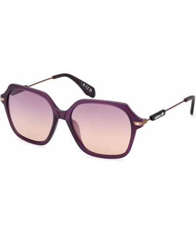 Sunglasses OR 0082 82Z Matte Violet/Gradient Mirror $37.24 Designer