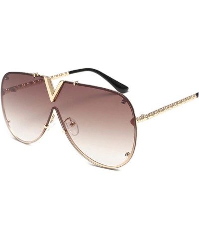 Sunglasses for Men and Women (Color, Size : Brown) Pink As Picture $13.61 Designer