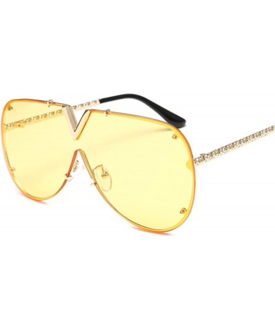 Sunglasses for Men and Women (Color, Size : Brown) Pink As Picture $13.61 Designer