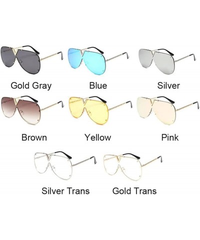 Sunglasses for Men and Women (Color, Size : Brown) Pink As Picture $13.61 Designer