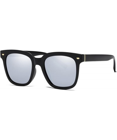 Polarized Retro Men and Women Outdoor Decorative Sunglasses (Color : D, Size : 1) 1 D $22.20 Designer