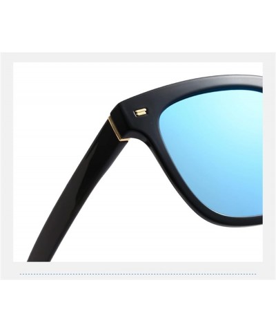 Polarized Retro Men and Women Outdoor Decorative Sunglasses (Color : D, Size : 1) 1 D $22.20 Designer