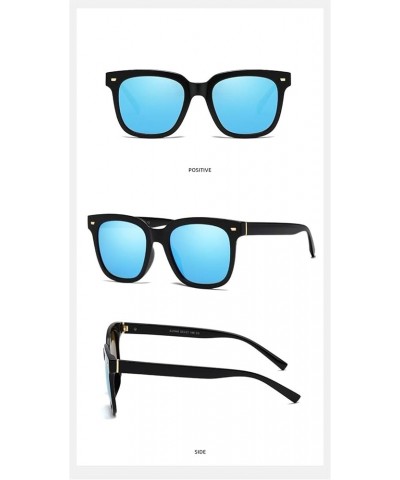 Polarized Retro Men and Women Outdoor Decorative Sunglasses (Color : D, Size : 1) 1 D $22.20 Designer