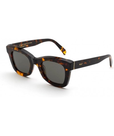 sunglasses DLC Altura Burnt havana Unisex color Havana black lens size 50 mm $71.23 Round