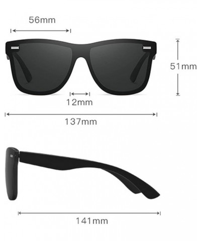 Polarized Sunglasses Sunglasses Driving Night Vision Glasses One-Piece Goggles Men's and Women's UV Protection Amber $11.32 S...