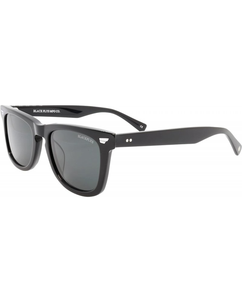 Fly Harvey *Limited Ed. Shiny Black W/ Smoke Lens Smoke $47.13 Wayfarer